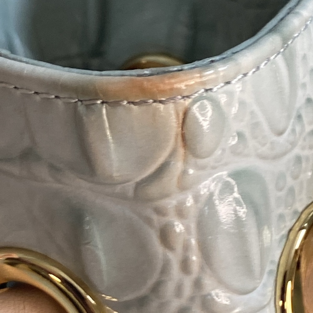 BRAHMIN Amy Sea Glass Tri-Color Shoulder Bag - Picture 17 of 17